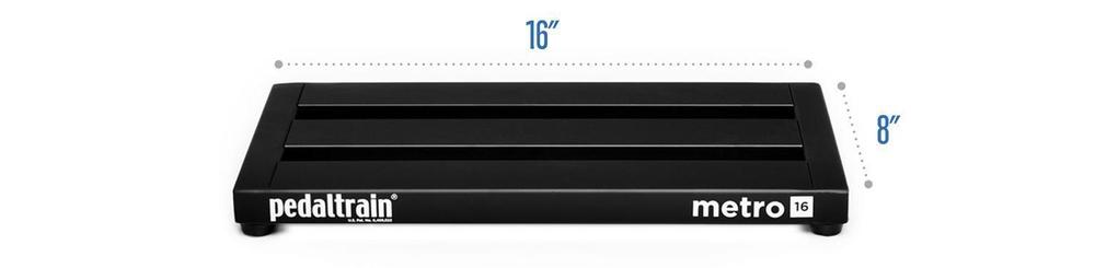  Pedaltrain Metro 16 with Hard Case Pedal Boards