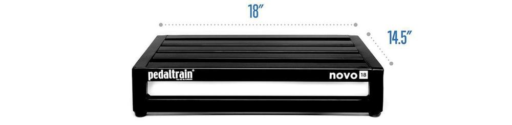  Pedaltrain Novo 18 with Soft Case Pedal Boards